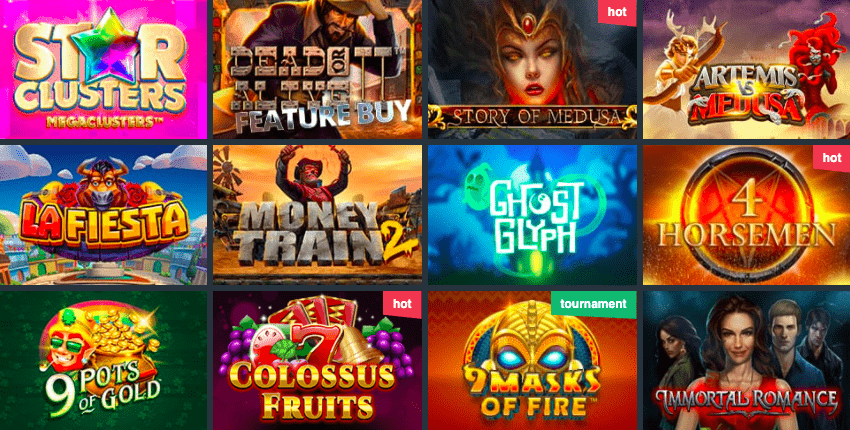 Jozz Casino Игровые автоматы